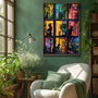Wallity Cuadro Decorativo GE163-L Multicolor
